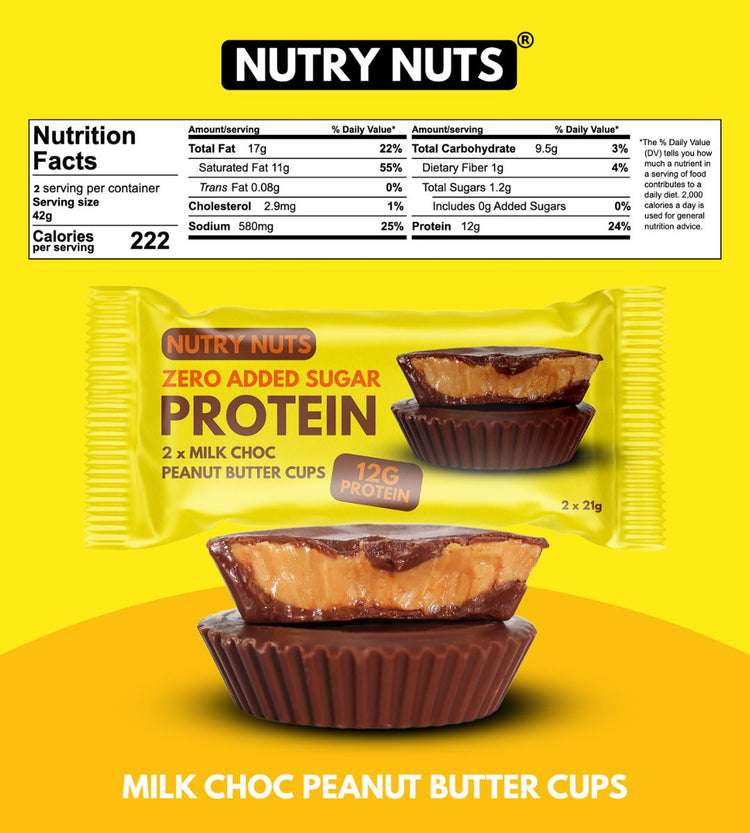 نوتري نوتس أكواب زبدة البندق 42 جرام