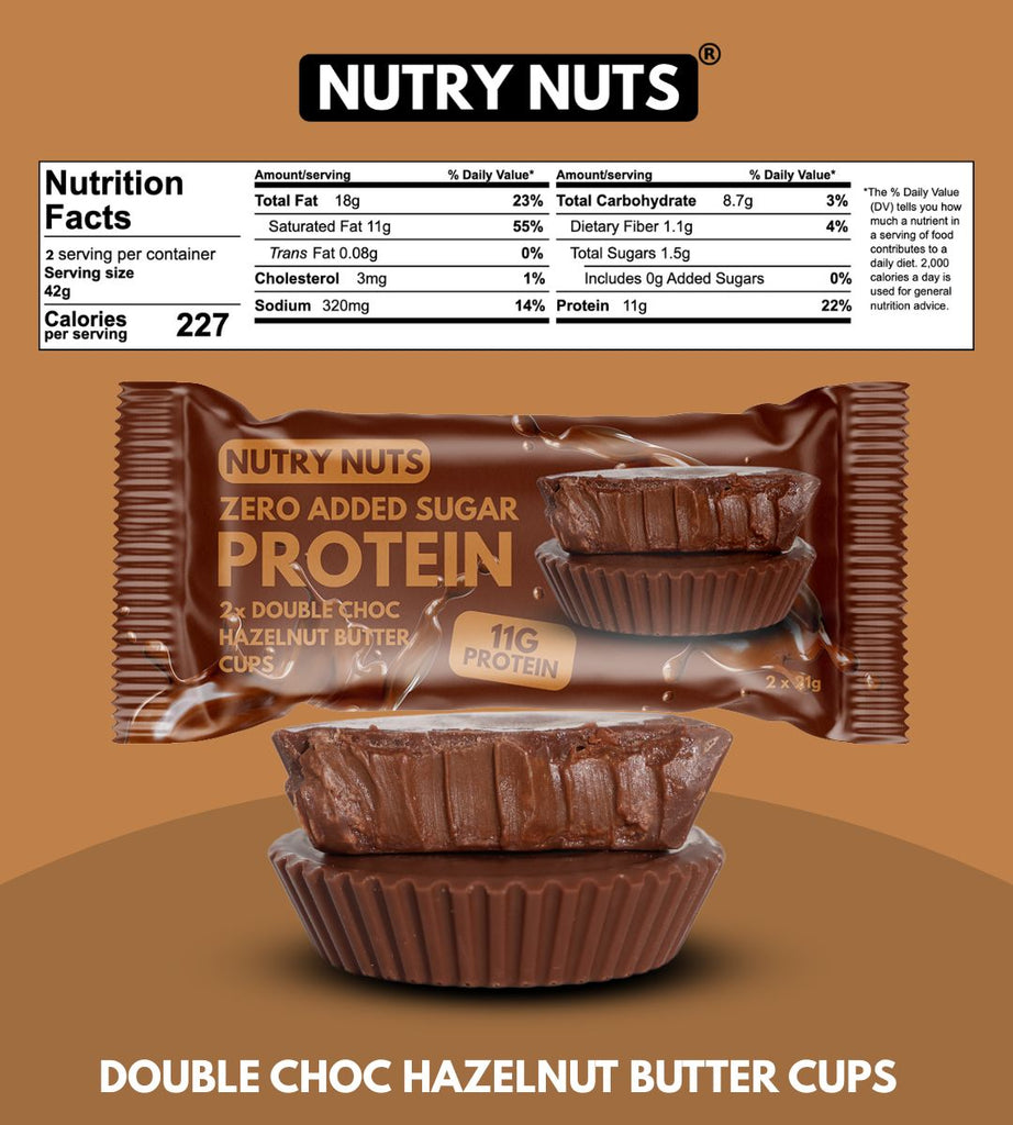 نوتري نوتس أكواب زبدة البندق 42 جرام