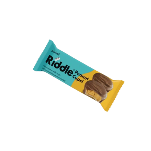 Riddle Peanut Butter Wafer Cups | 15x50g Caramelized Peanut Delight Riddle