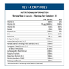 Applied Nutrition Test X, 120 Capsules, Supports Testosterone Production