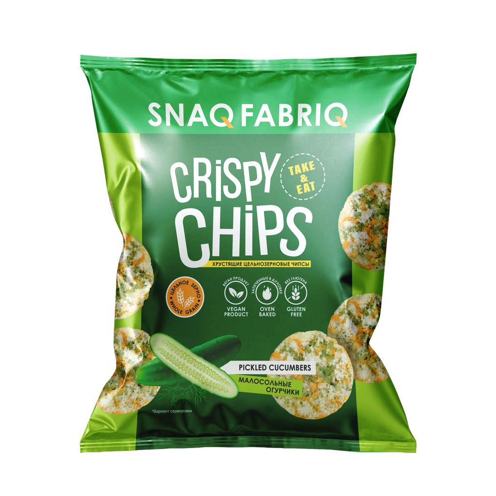 Snaq Fabriq crispy chips 14x50g (700g) Puzzle Supps