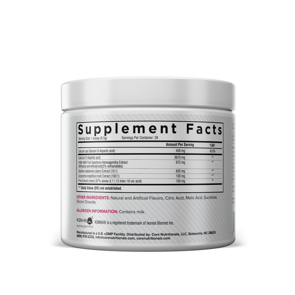 مسحوق Core Nutrition TEST، 28 حصة