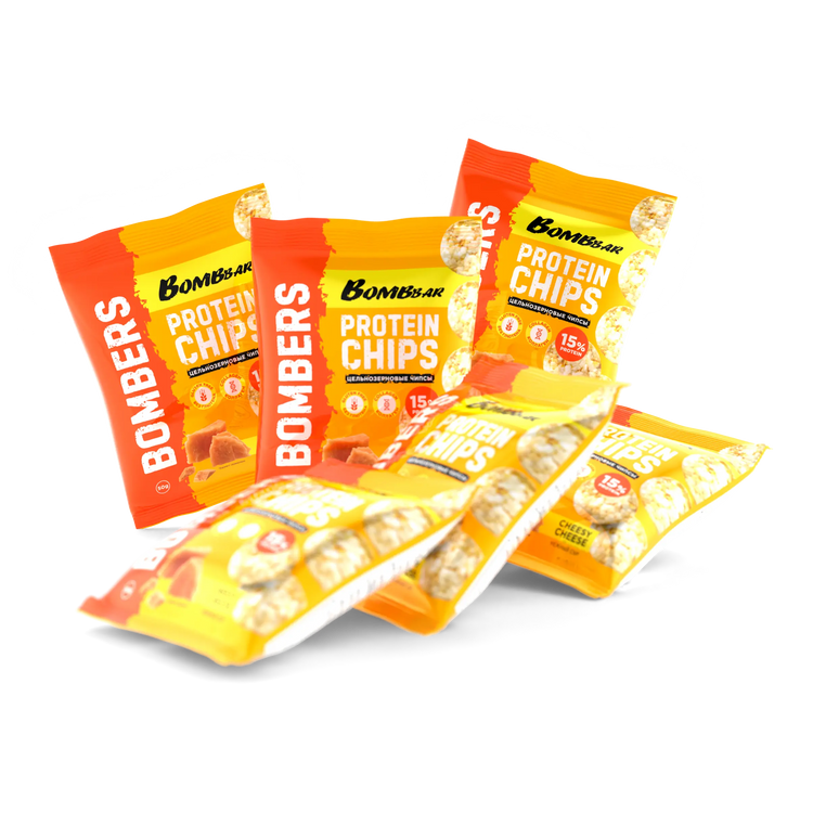 Bombbar protein chips 14x50g Bombbar