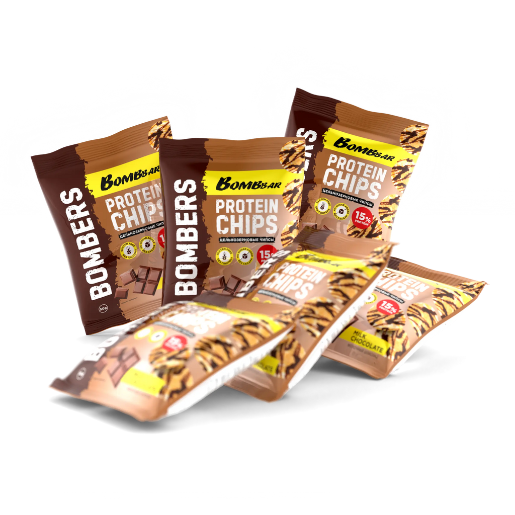 Bombbar protein chips 14x50g Puzzle Supps