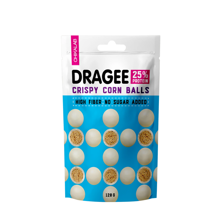 Chikalab Dragee Crispy Corn Balls 120g Chikalab