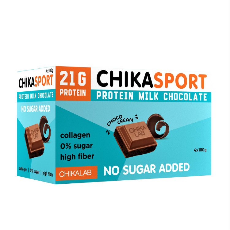 Chikalab Chika Sports Milk Protein (4x100g) 400g Chikalab