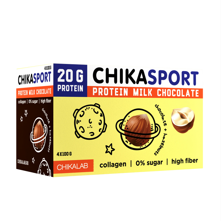 Chikalab Chika Sports Milk Protein (4x100g) 400g Chikalab