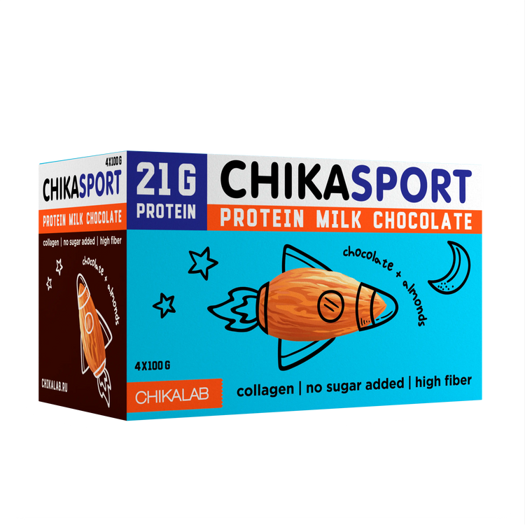 Chikalab Chika Sports Milk Protein (4x100g) 400g Chikalab