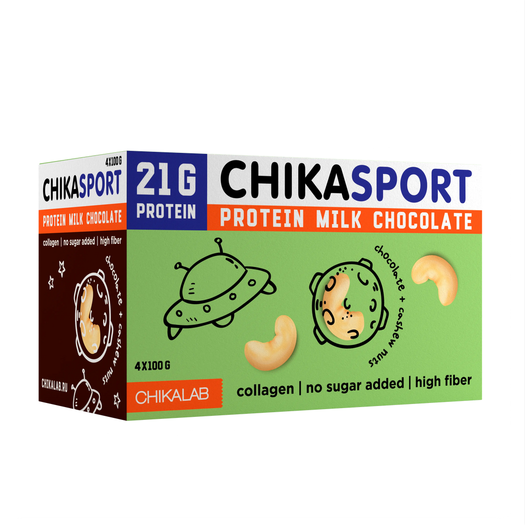 Chikalab Chika Sports Milk Protein (4x100g) 400g Chikalab