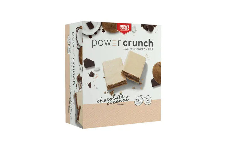 Power Crunch Wafer Protein Bar Box of 12 (12x40g) 480g Power Crunch