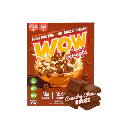 WOW CEREALS Ring 250g (HIGH PROTEIN NO SUGAR) Puzzle Supps