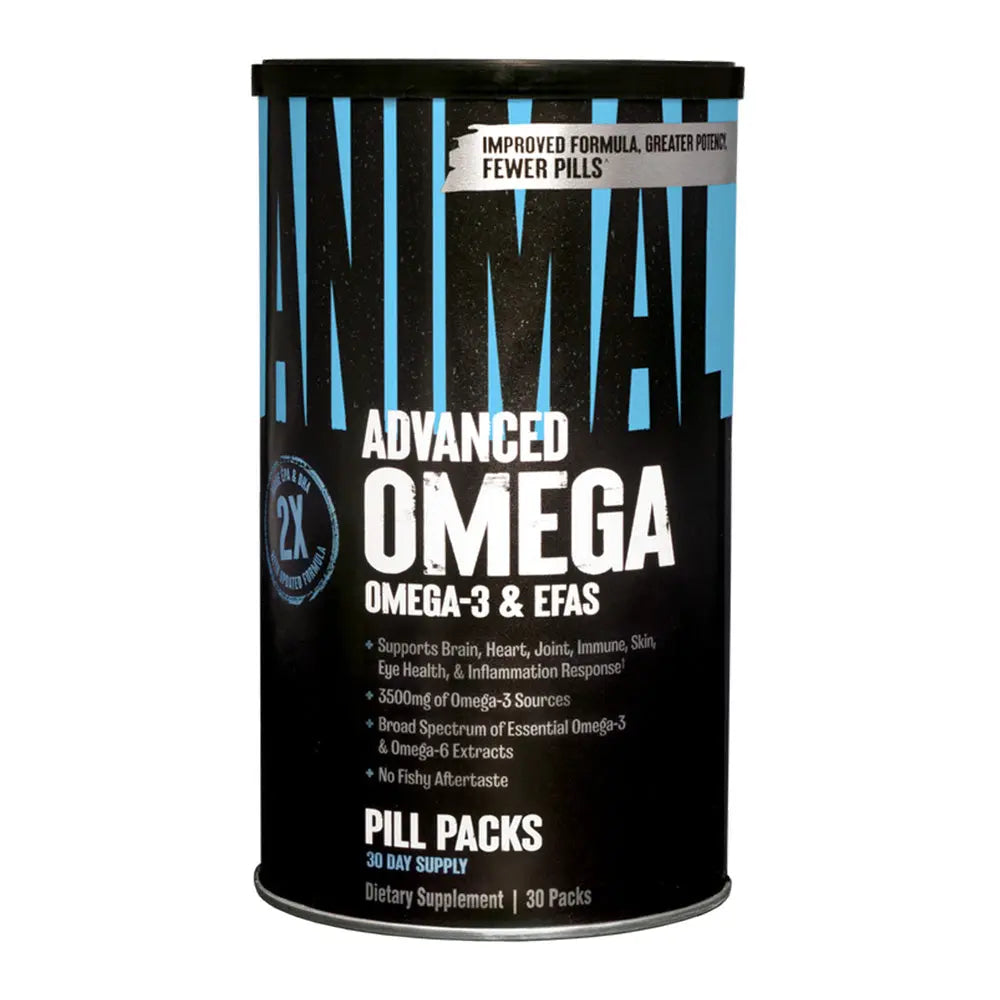 Universal Nutrition Animal Omega3 & EFAS, 30 Pill Packs, Enhanced Anabolism & Metabolism Universal Nutrition