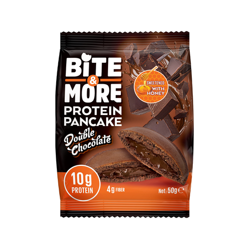 Bite & More Protein Pancake (12x50g) 600g. (Box Price 173.25)