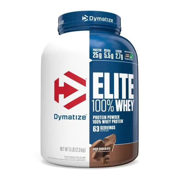 Dymatize Elite 100% Whey Protein - Optimal Muscle Support & Quick Absorption Dymatize