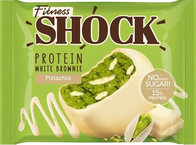 Fitness Shock Protein Brownie 500g  (10 Pieces Per Box) Fitness Shock