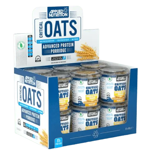 Applied Nutrition CRITICAL OATS 12x60g 12 pieces per Box 720g Applied Nutrition