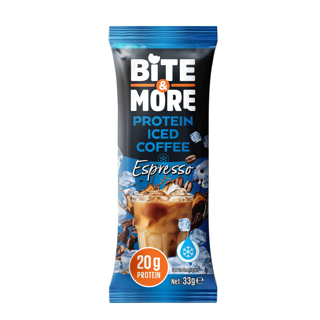Bite & More Protein Iced Coffee 10 Packs (33gx10) 330g. (Box Price 126)