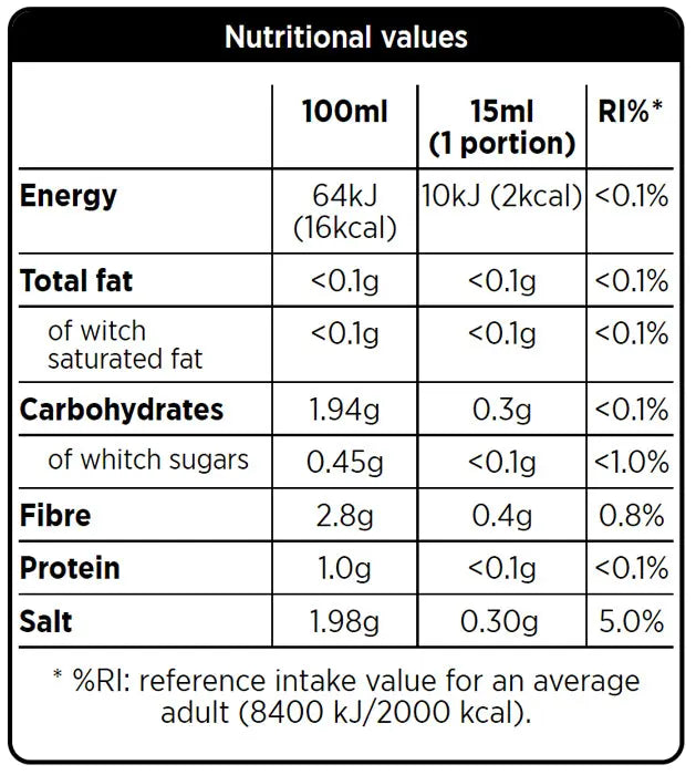 ForPro Near Zero Calorie Sauce Katchup With Basil 375ml ForPro