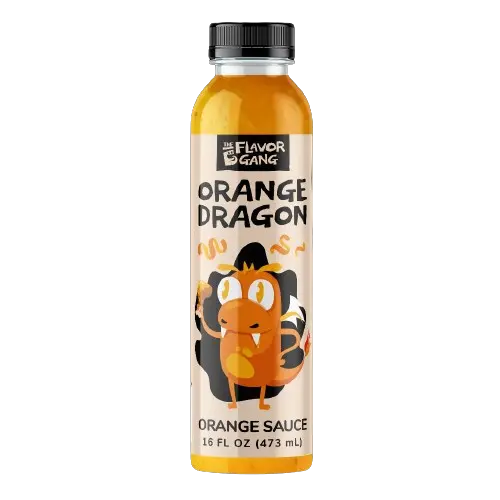 The Flavor Gang Orange Dragon orange sauce473 ml Puzzle Supps