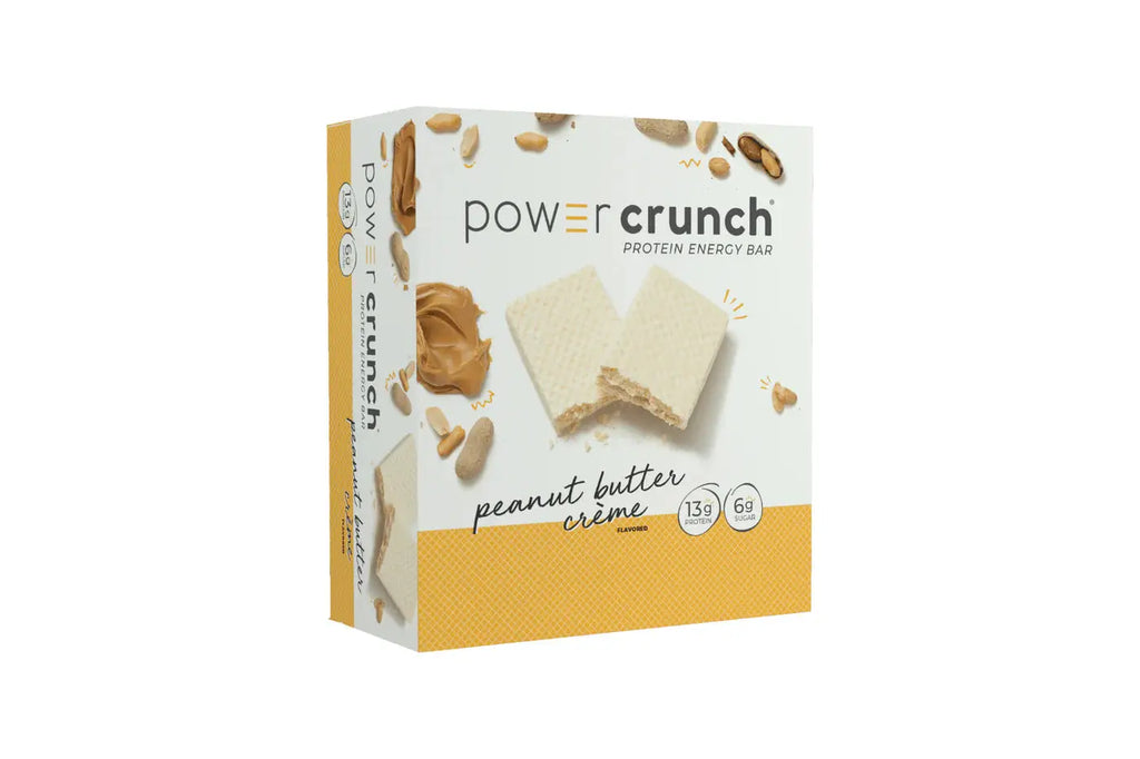 Power Crunch Wafer Protein Bar Box of 12 (12x40g) 480g Power Crunch