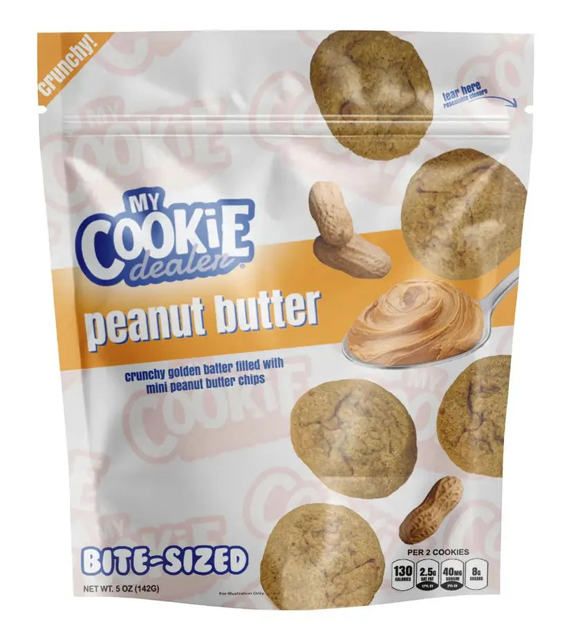 My Cookie Dealer Crunchy Bite-Sized Milk & Cookies 142g My Cookie Dealer