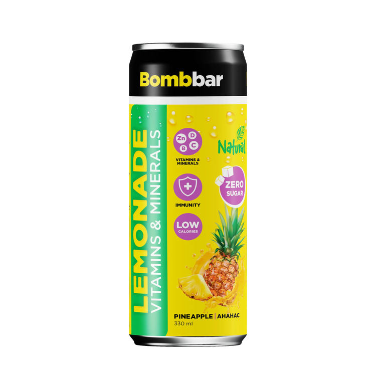 Bombbar Carbonated Enriched Drinks Vitamins & Minerals Bombbar