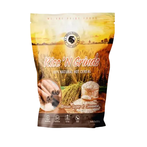 Pride Food Rice ‘N Grinds – Natural Hot Rice Cereal 591.6g Pride