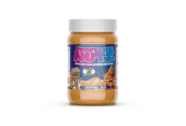 Professor Nutz Peanut Butter – World's Lowest Calorie Peanut Butter, High Protein- 352g Professor Nutz