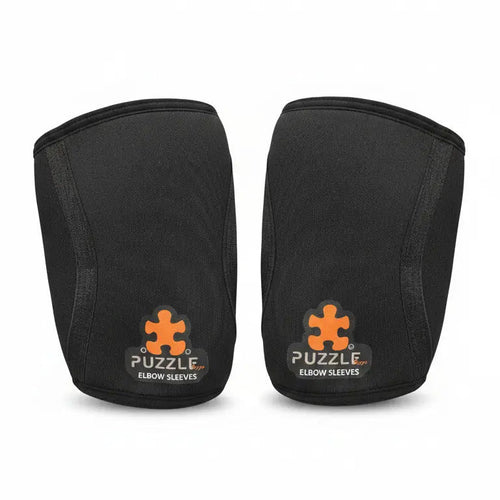 puzzle supps Elbow sleeves Black Puzzle Supps