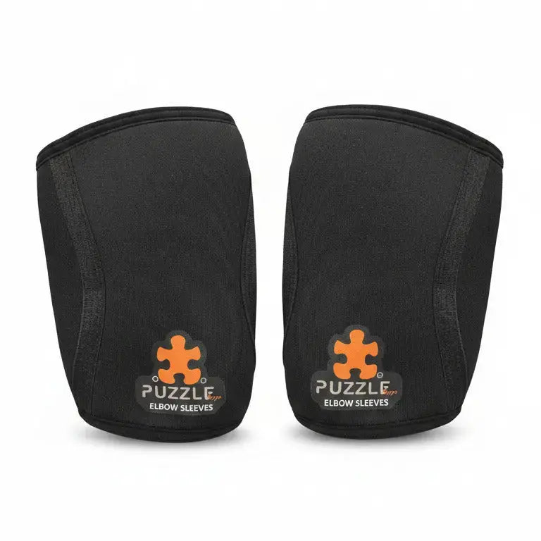 puzzle supps Elbow sleeves Black Puzzle Supps