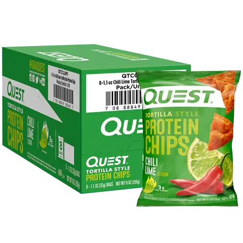 Quest Nutrition Protein Tortilla Chips (8x32g) 256g Quest Nutrition