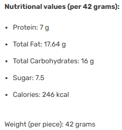 ريدلأعواد رقائق الشوكولاتة وزبدة الفول السوداني من 's Signature | 15 × 42 جرام من الوجبات الخفيفة الشهية