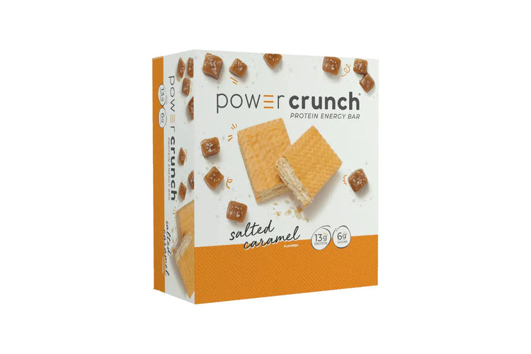 Power Crunch Wafer Protein Bar Box of 12 (12x40g) 480g Power Crunch