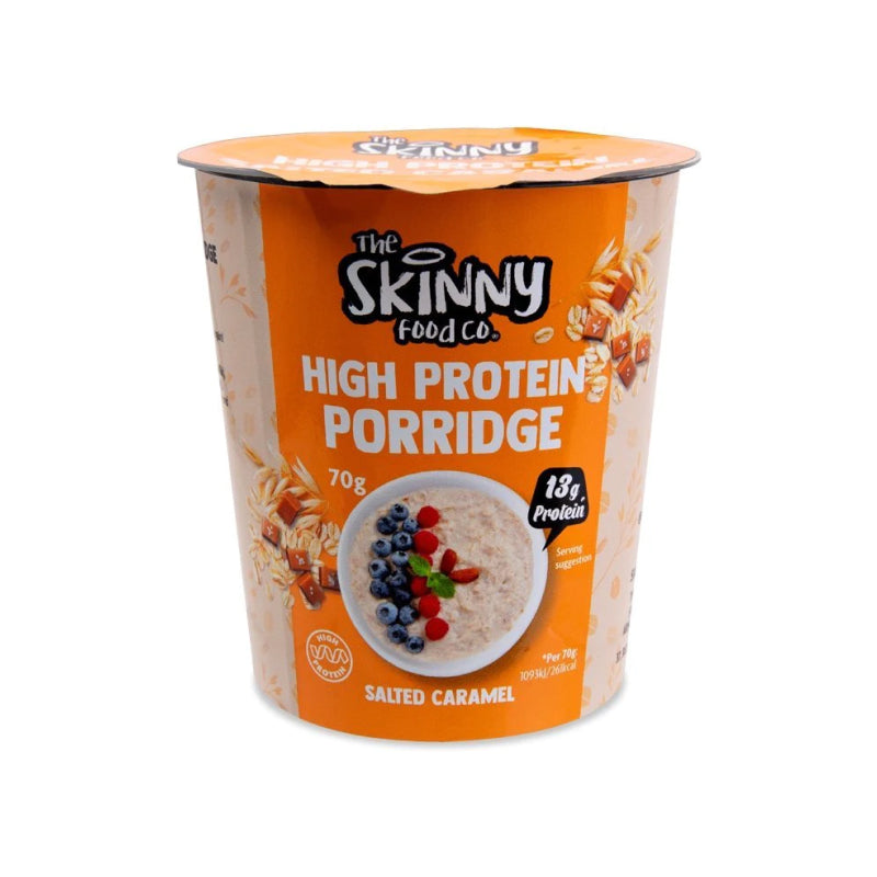 Skinny High Protein Porridge -Up to 14g Protein per pot- 70g The Skinny Food Co.