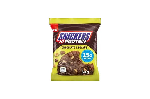 Snickers Hi Protein Chocolate & Peanut  ( 60gx12 ) 720g 12 pieces per box Snickers