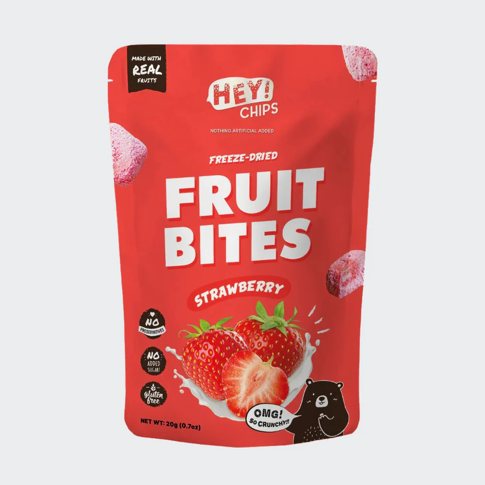 Hey! Chips Freeze-Dried Fruit Bites - 20g