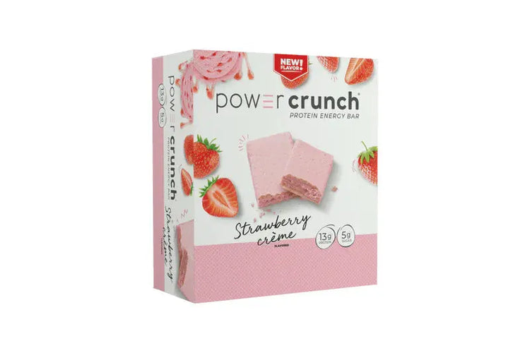 Power Crunch Wafer Protein Bar Box of 12 (12x40g) 480g Power Crunch