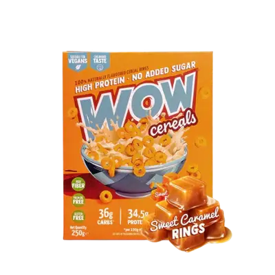 WOW CEREALS Ring 250g (HIGH PROTEIN NO SUGAR) Puzzle Supps