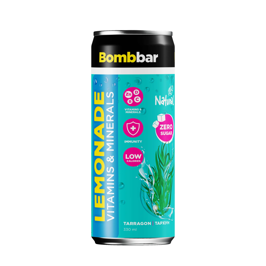 Bombbar Carbonated Enriched Drinks Vitamins & Minerals Bombbar