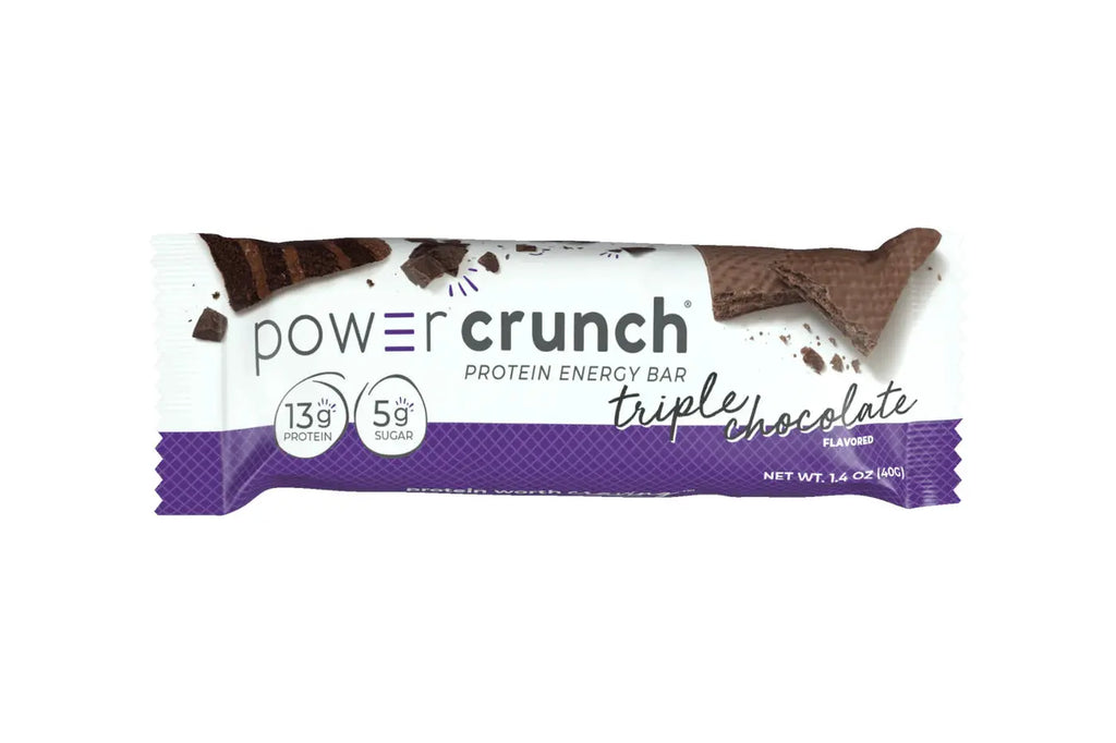 Power Crunch Wafer Protein Bar Box of 12 (12x40g) 480g Power Crunch