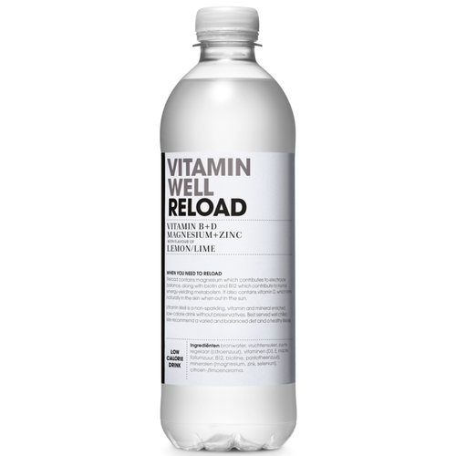 Vitamin Well Reload Lemon Lime 500ml