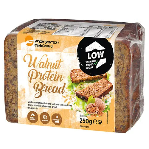 ForPro Walnut Protein Bread 250g.