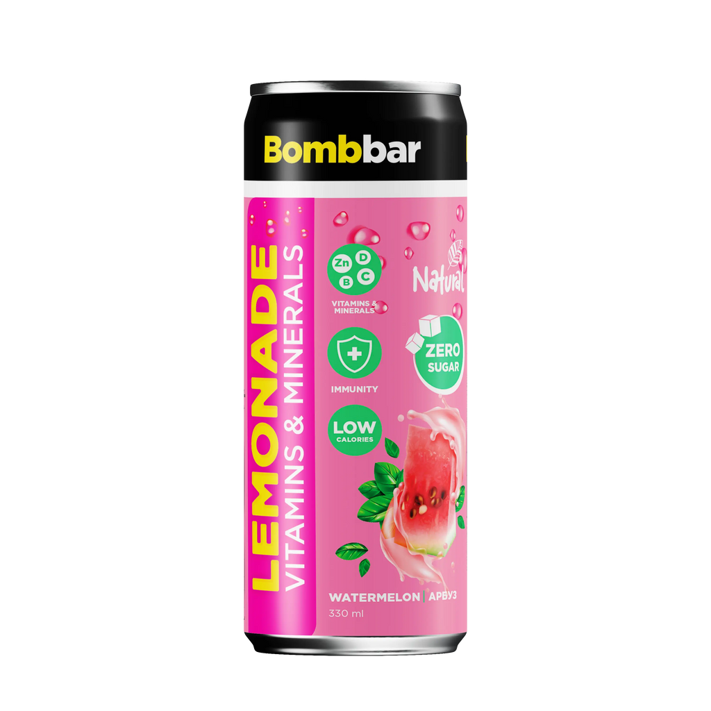 Bombbar Carbonated Enriched Drinks Vitamins & Minerals Bombbar