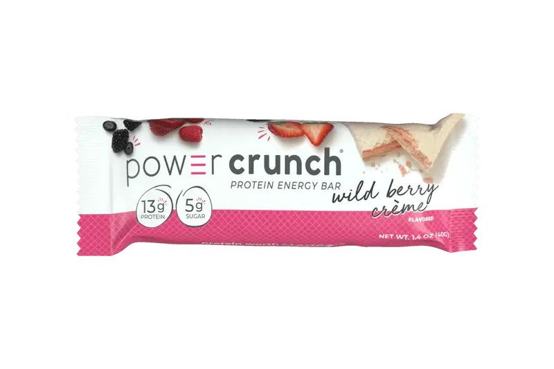 Power Crunch Wafer Protein Bar Box of 12 (12x40g) 480g Power Crunch