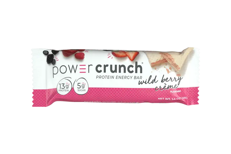 Power Crunch Wafer Protein Bar Box of 12 (12x40g) 480g Power Crunch