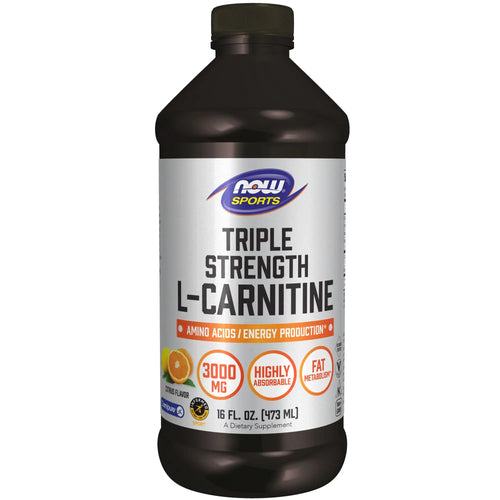 Now Triple Strength L Carnitine Liquid 3000mg