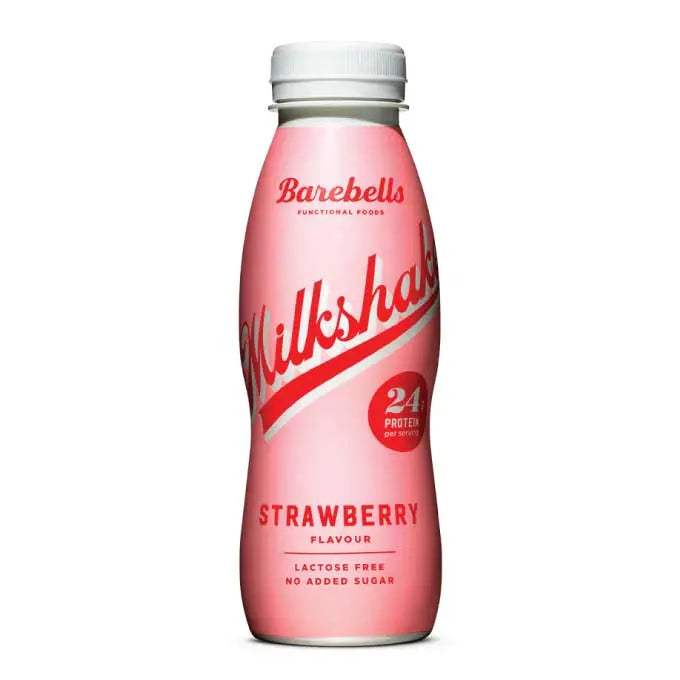 Barebells Milkshake 330ml 8 Pieces per box Barebelles