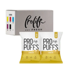 Pro Life Pro Puffs: High-Protein, Gluten-Free Snack - 50g Air-Popped Packs, Non-GMO (20-Box Economy Pack) Pro life