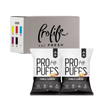 Pro Life Pro Puffs: High-Protein, Gluten-Free Snack - 50g Air-Popped Packs, Non-GMO (20-Box Economy Pack) Pro life