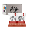 Pro Life Pro Puffs: High-Protein, Gluten-Free Snack - 50g Air-Popped Packs, Non-GMO (20-Box Economy Pack) Pro life